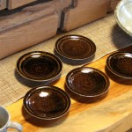 Small dessert plates w/ Ame glaze