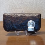 detail of pony wallet