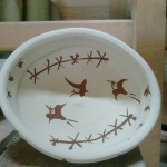 kutsugata dishes, inside deco.