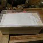 Mold pour finished