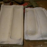 Finished two piece mold