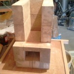 brick carved for burner port