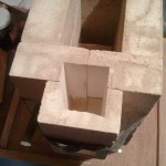 view down the chimney