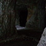 One of the passages going along the side of the mountain. It goes back much farther than the picture shows.