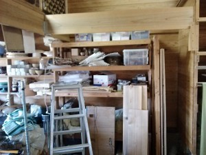 Stairs and floor removed
