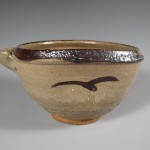 E Karatsu Katakuchi, wood
絵唐津片口、薪