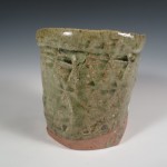 青唐津酒器、薪
Green Karatsu, wood