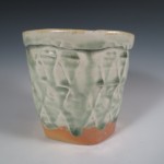 青唐津酒器、薪
Green Karatsu, wood